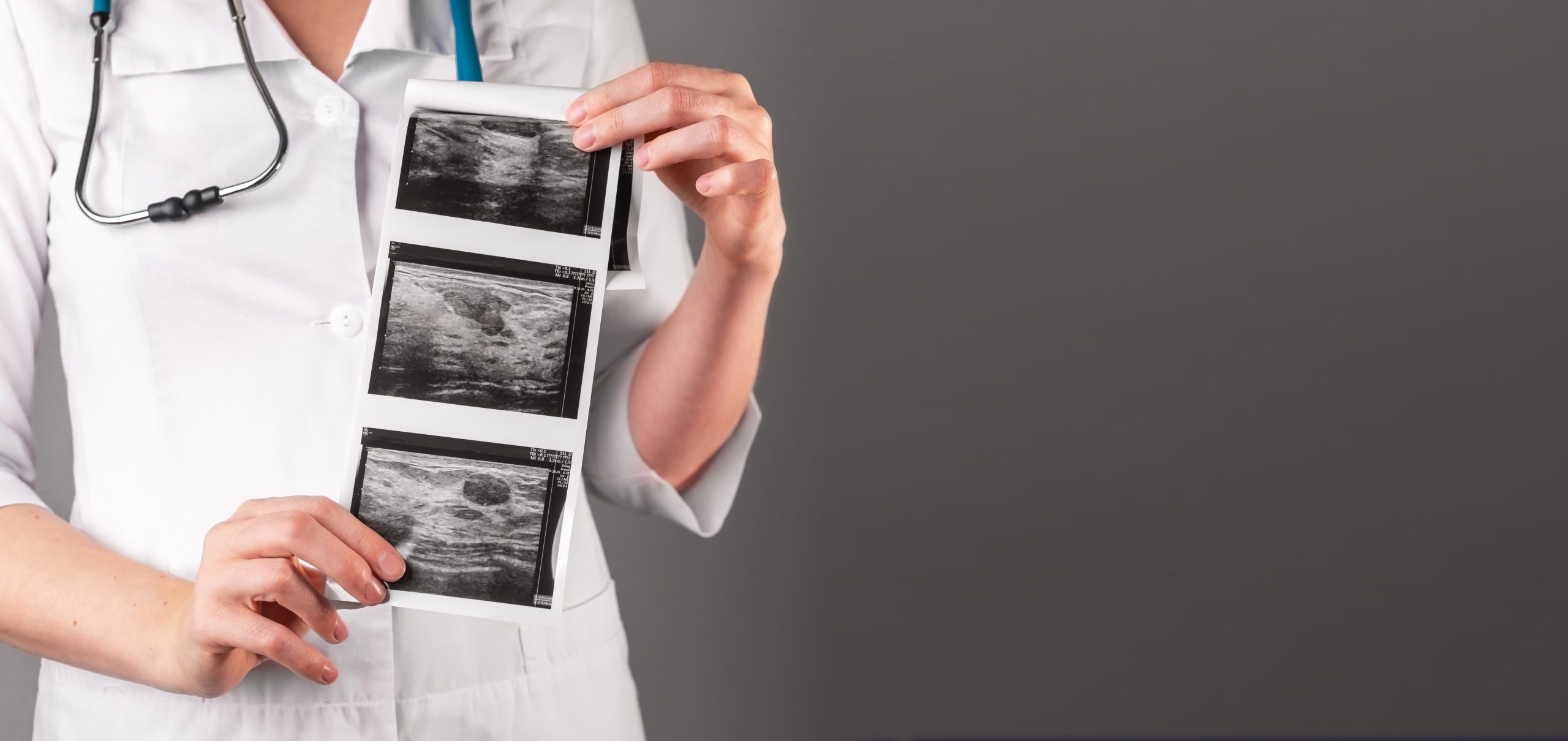 Fundo tecnológico de clínica moderna